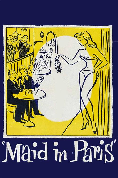 Maid in Paris 1956 official movie poster