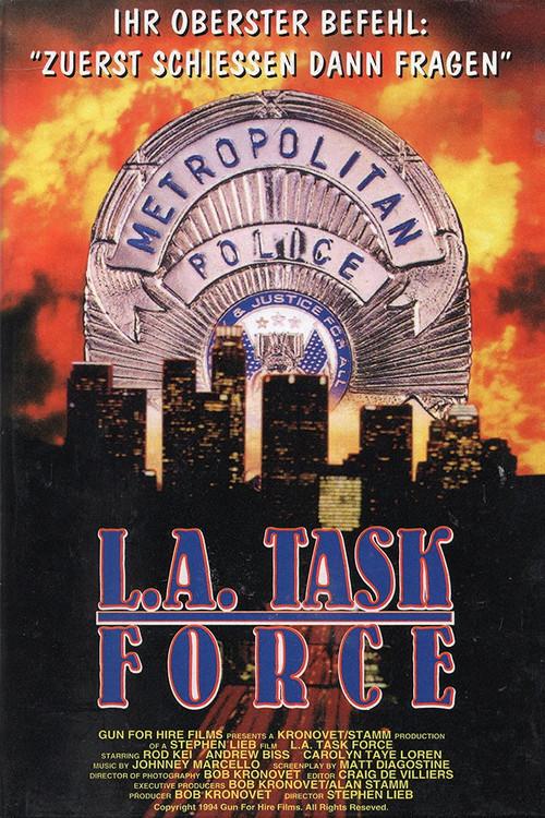 L.A. Task Force 1994 official movie poster
