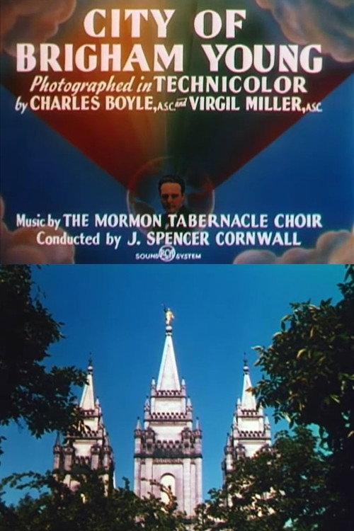 City of Brigham Young 1944 official movie poster