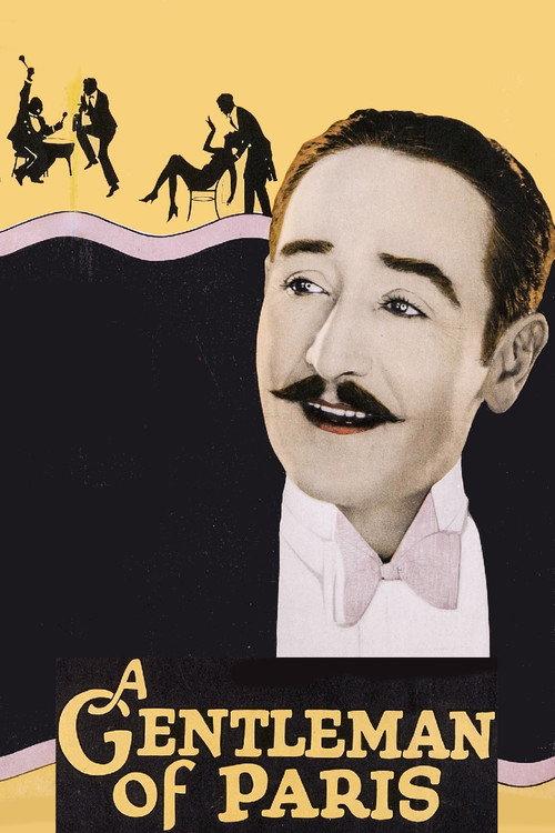 A Gentleman of Paris 1927 official movie poster