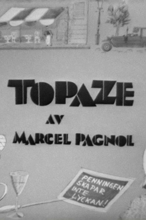 Topaze 1963 official movie poster
