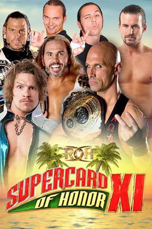 ROH: Supercard of Honor XI 2017 official movie poster