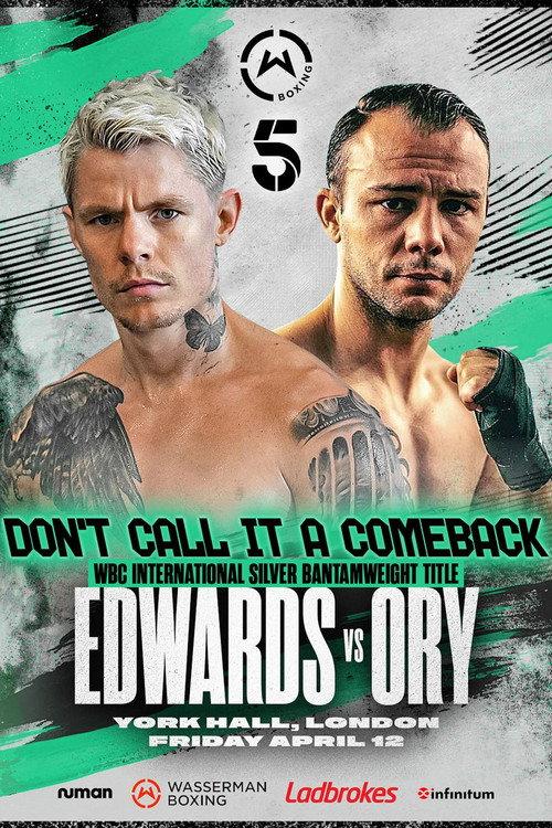 Charlie Edwards vs. Georges Ory 2024 official movie poster