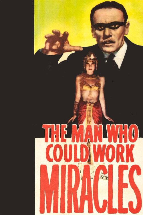 The Man Who Could Work Miracles 1936 official movie poster