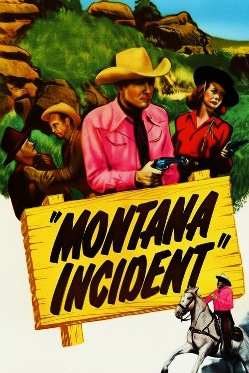 Montana Incident 1952 official movie poster