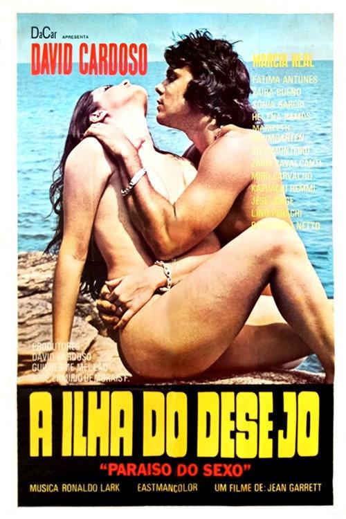 A Ilha do Desejo 1975 official movie poster