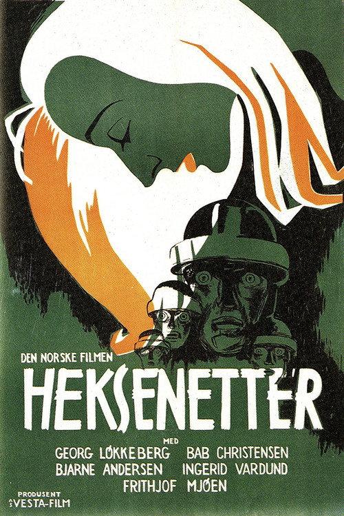 Heksenetter 1954 official movie poster