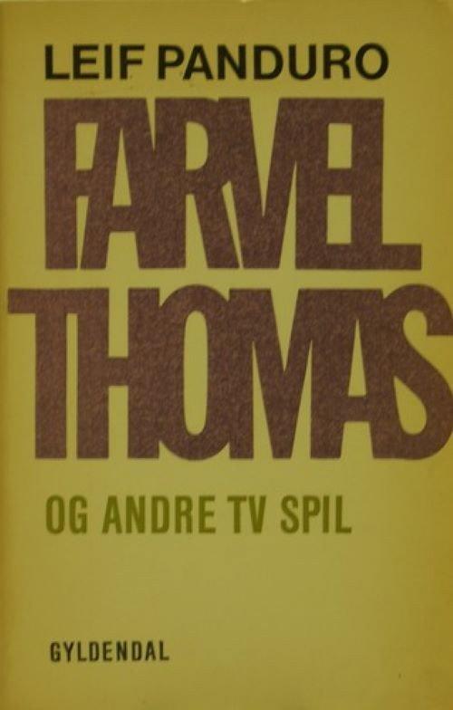 Farvel Thomas 1968 official movie poster
