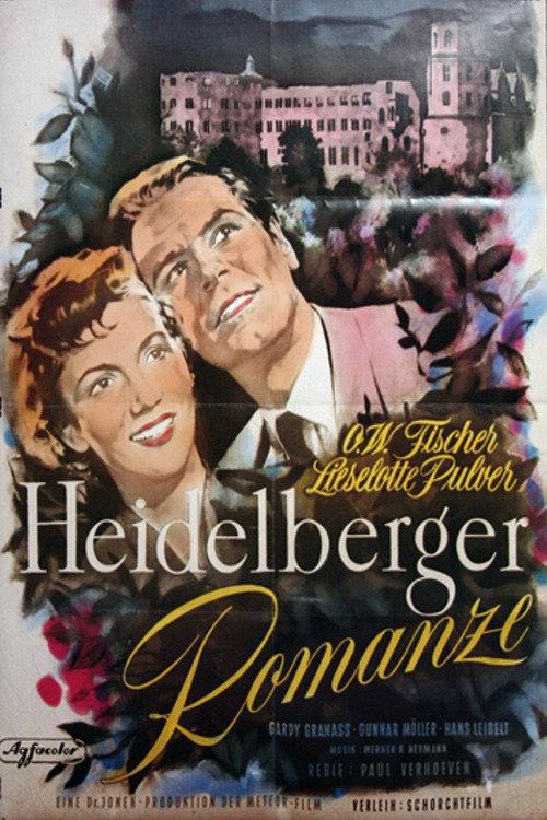 Heidelberger Romanze 1951 official movie poster