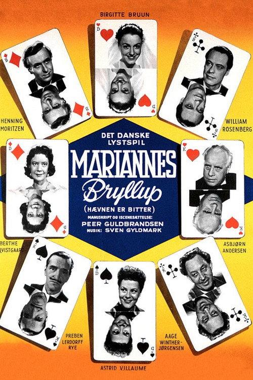 Mariannes bryllup 1958 official movie poster