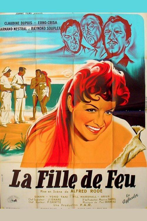 Fire in the Flesh 1958 official movie poster