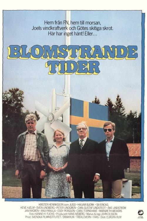 Blomstrande tider 1980 official movie poster