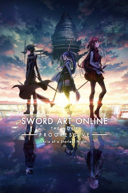 Sword Art Online the Movie - Progressive - Aria of a Starless Night 2021 official movie poster