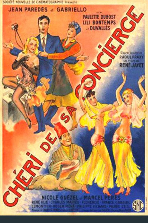 Cherished by her concierge 1951 official movie poster