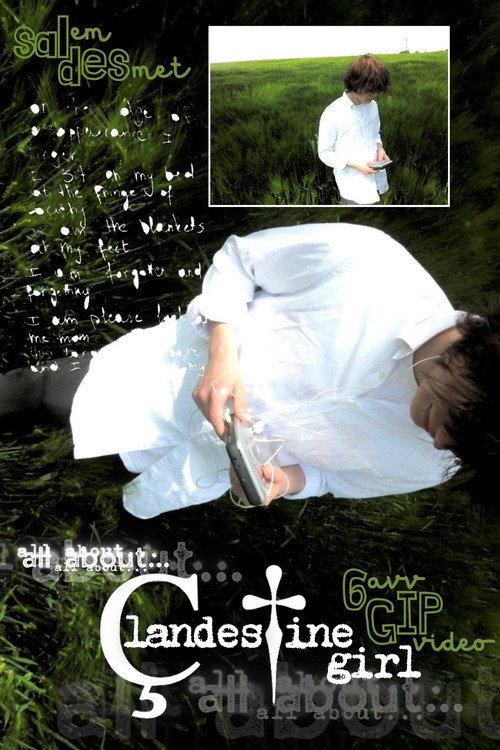 All about clandestine girl. 2023 official movie poster