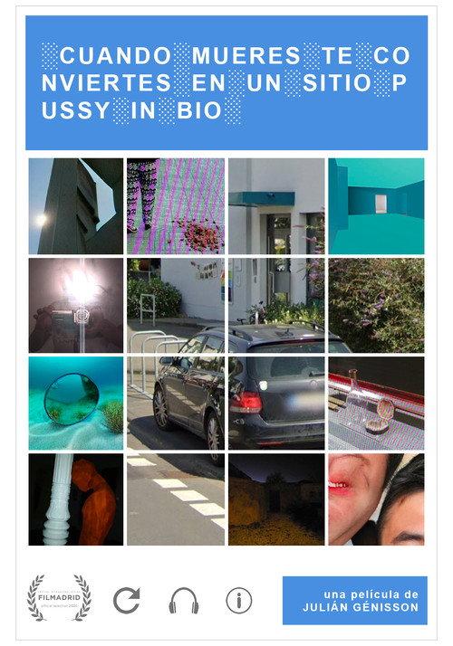 When you die you become a place Pussy in Bio 2026 official movie poster
