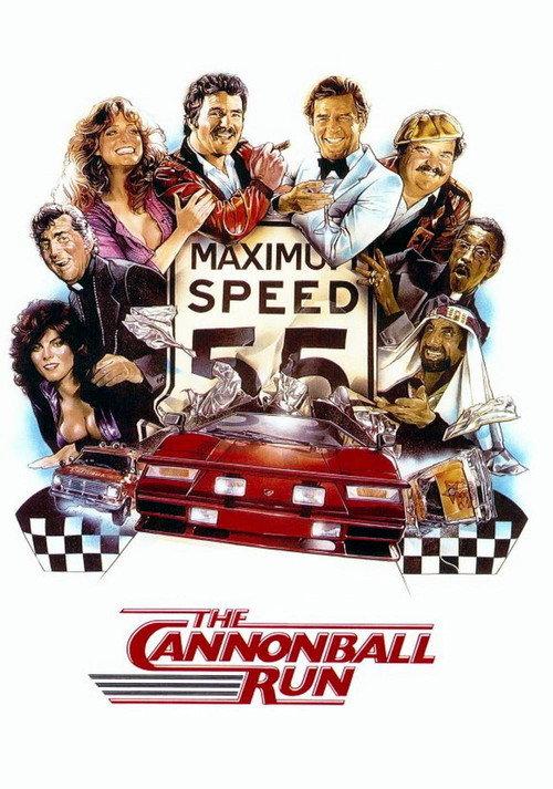 The Cannonball Run 1981 official movie poster