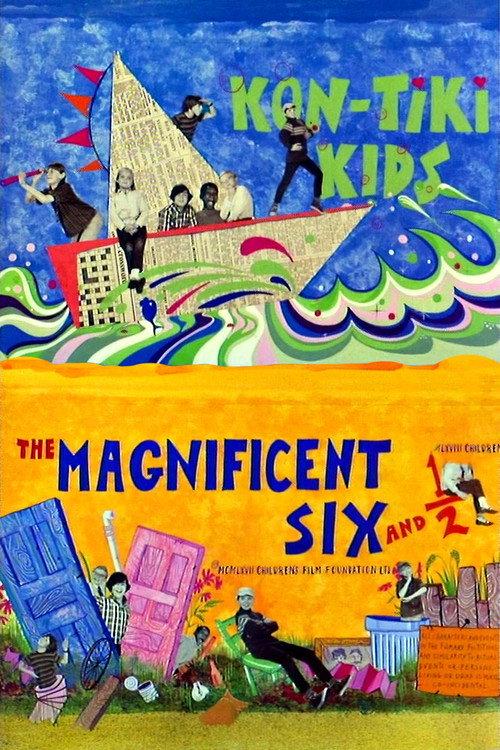 The Magnificent Six and ½: Kontiki Kids 1968 official movie poster