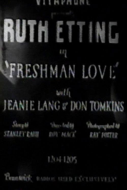 Freshman Love 1931 official movie poster