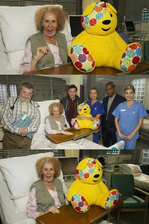 Catherine Tate's Nan vs Holby City 2013 official movie poster