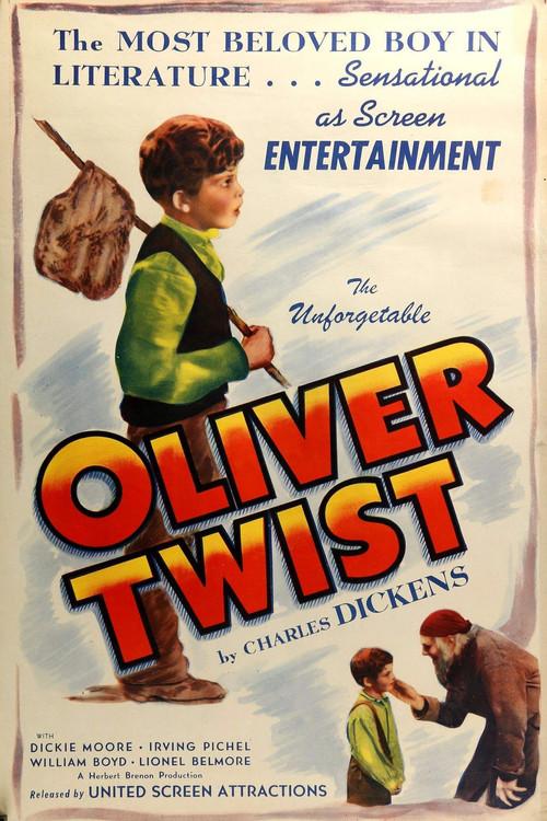 Oliver Twist 1933 official movie poster