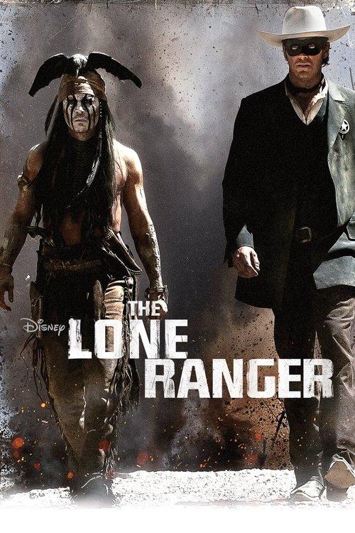The Lone Ranger 2013 official movie poster