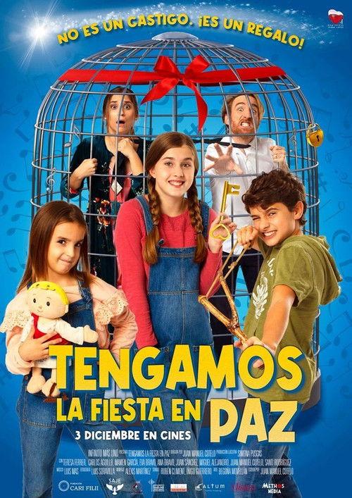Tengamos la fiesta en paz 2021 official movie poster