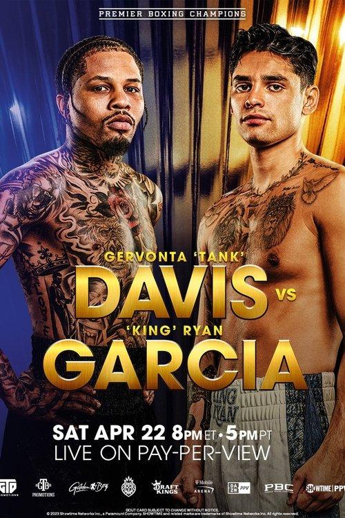 Gervonta Davis vs. Ryan Garcia 2023 official movie poster