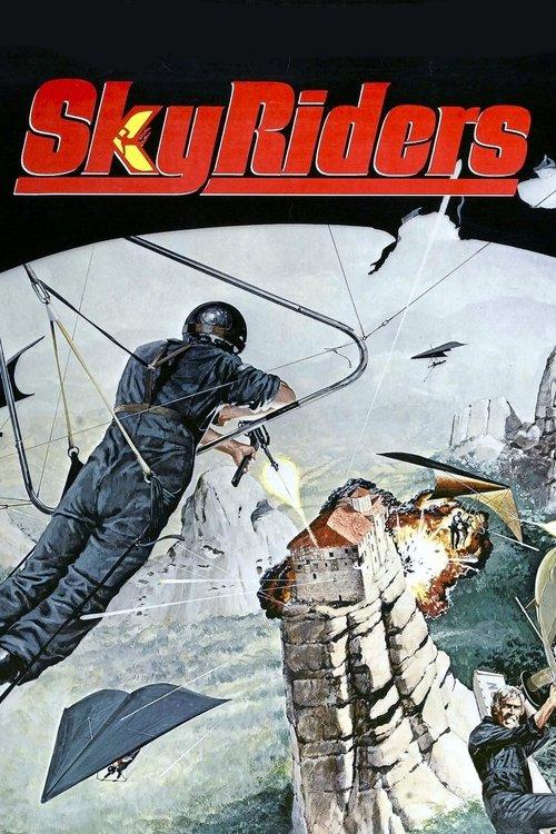 Sky Riders 1976 official movie poster