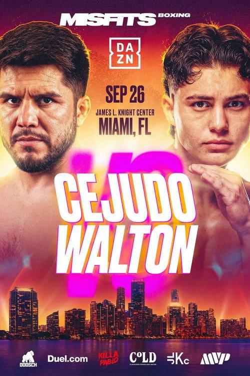 Henry Cejudo vs. Javon Walton 2026 official movie poster