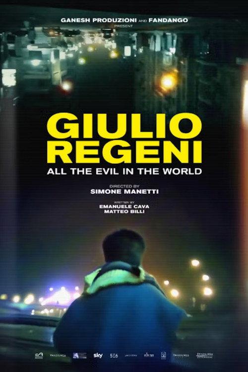 Giulio Regeni: All The Evil In The World 2026 official movie poster