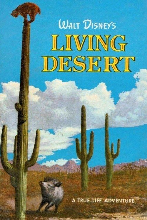 The Living Desert 1953 official movie poster