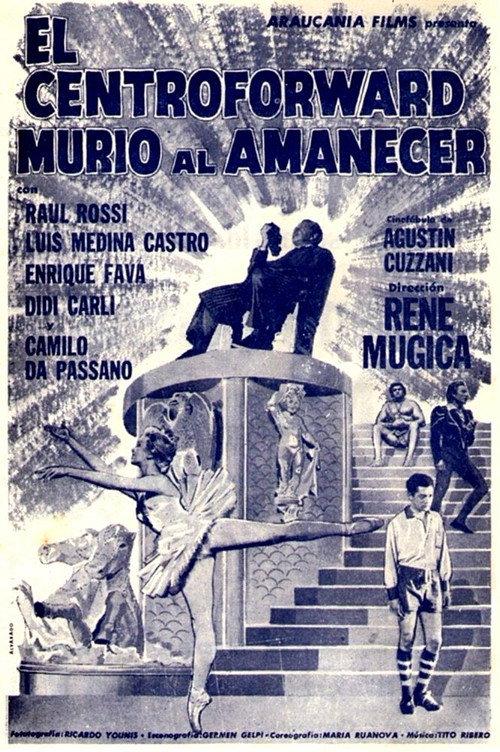 That Forward Center Dies at Dawn 1961 official movie poster
