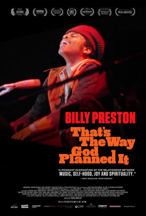Billy Preston: That's the Way God Planned It 2026 official movie poster