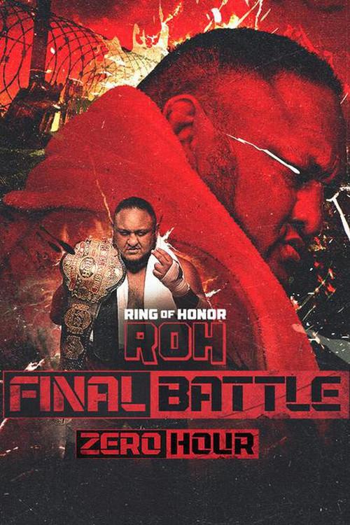 ROH Final Battle 2022 - Zero Hour 2022 official movie poster