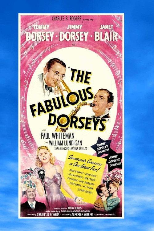 The Fabulous Dorseys 1947 official movie poster