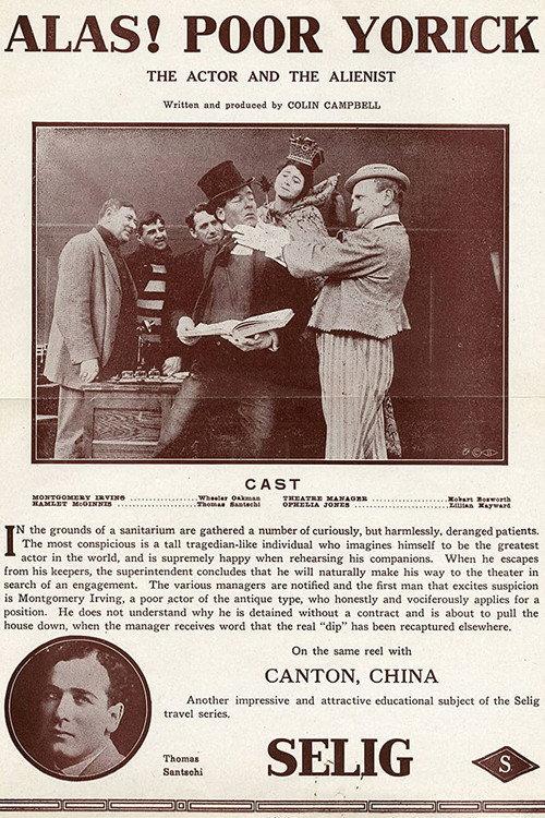 Alas! Poor Yorick! 1913 official movie poster