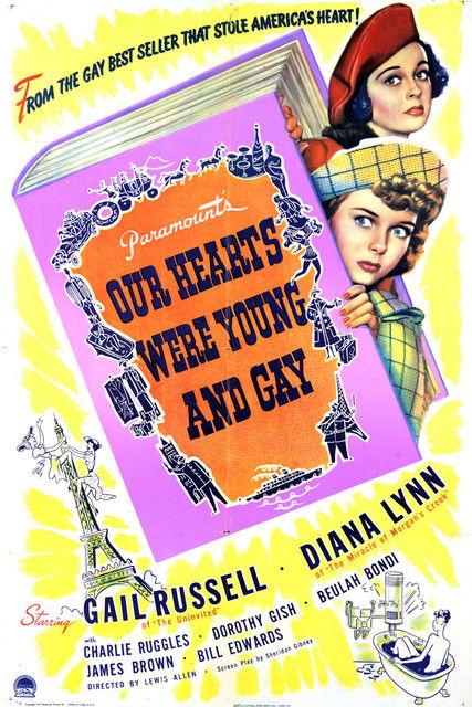 Our Hearts Were Young and Gay 1944 official movie poster