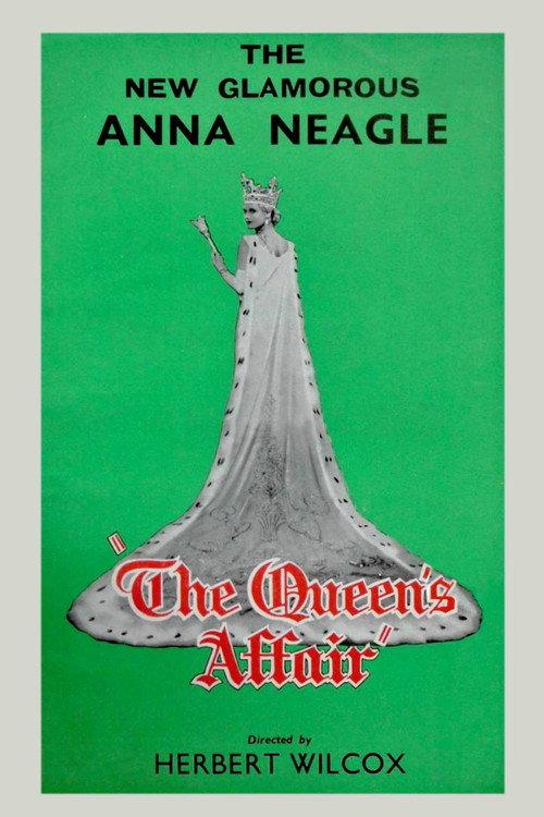 The Queen's Affair 1934 official movie poster