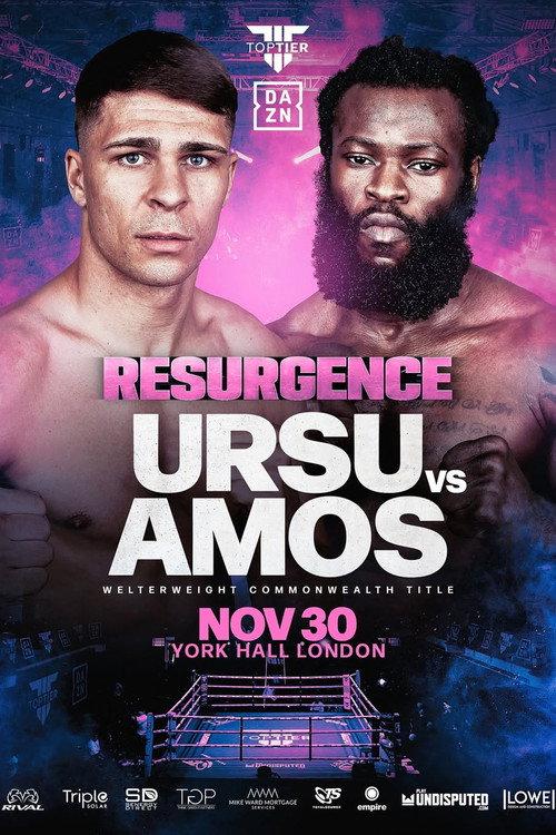 Constantin Ursu vs. Ryan Amos 2025 official movie poster