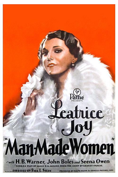 Man-Made Women 1928 official movie poster