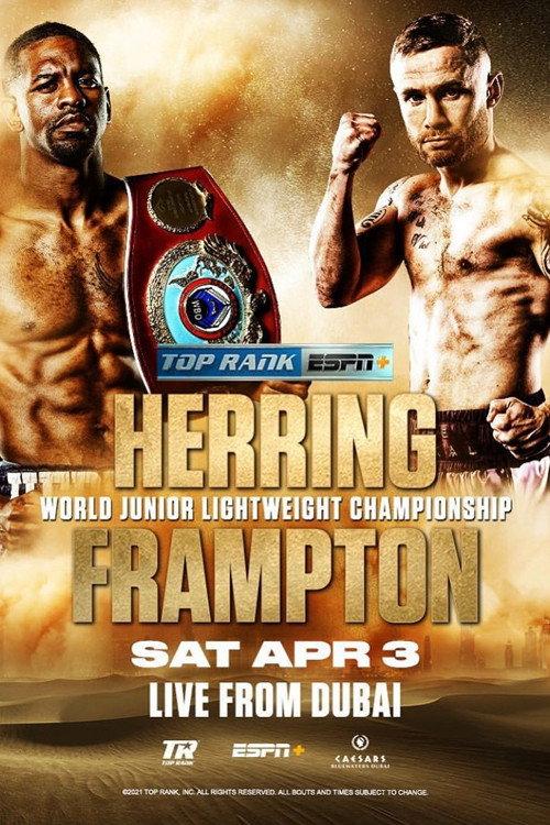 Jamel Herring vs. Carl Frampton 2021 official movie poster