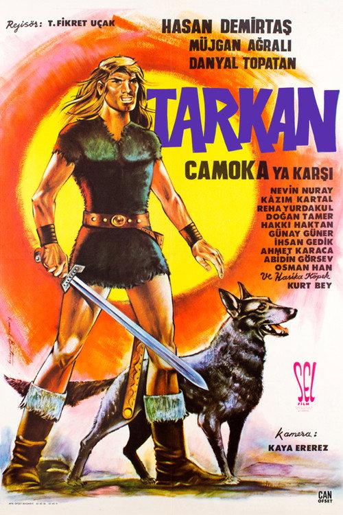 Tarkan Camoka'ya Karşı 1969 official movie poster