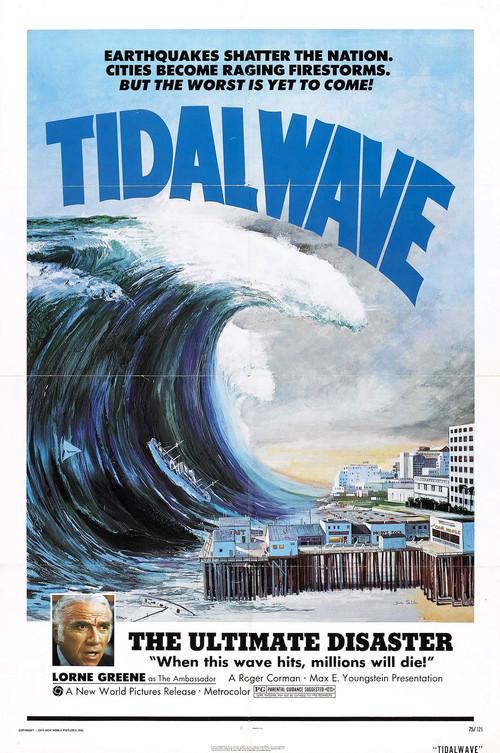 Tidal Wave 1975 official movie poster