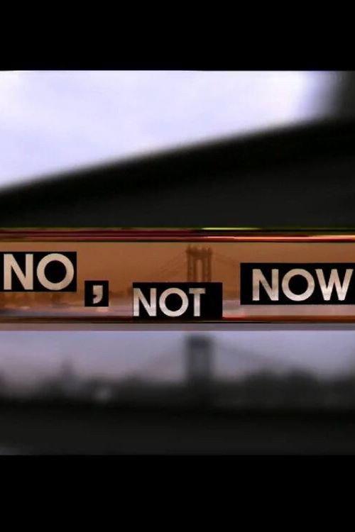 No, Not Now 2001 official movie poster