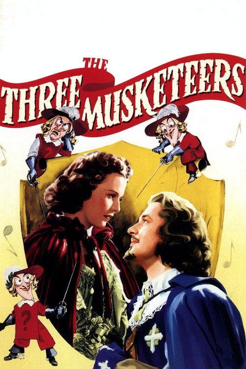 The Three Musketeers 1939 official movie poster