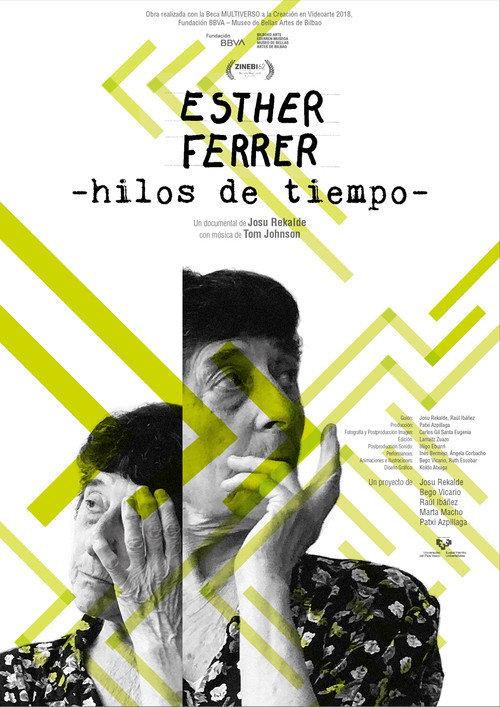 Esther Ferrer: Threads of Time 2020 official movie poster