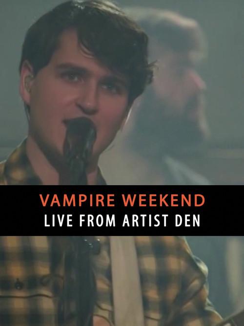 Vampire Weekend: Live from The Artists Den 2014 official movie poster
