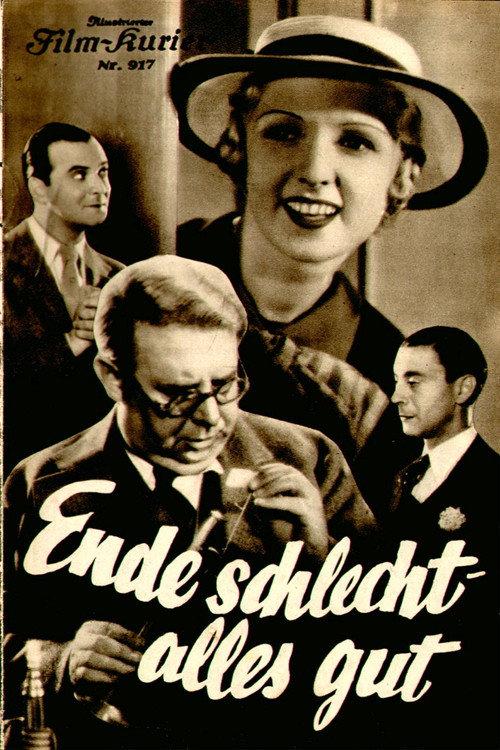 Ende schlecht, alles gut 1934 official movie poster