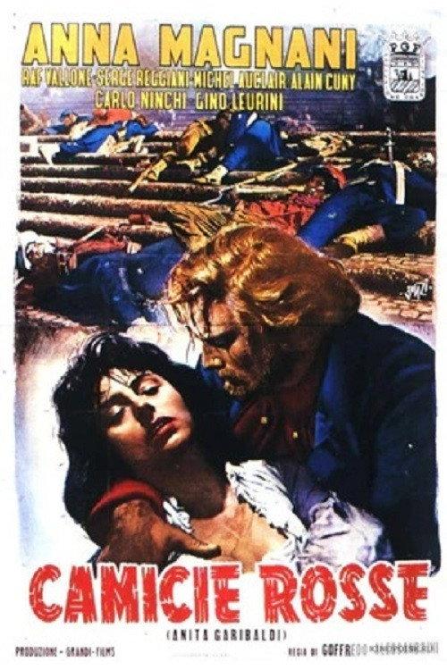 Red Shirts - Anita Garibaldi 1952 official movie poster